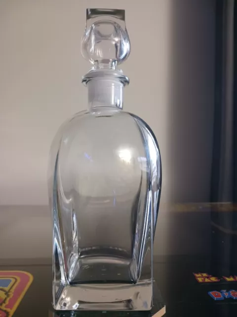 Luigi Bormioli Rossini Glass Decanter With Stopper Made In Italy