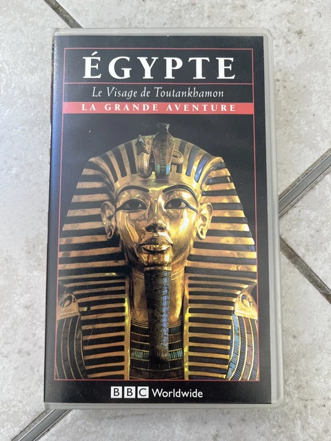 Cassette VHS Egypte le visage de Toutankhamon
