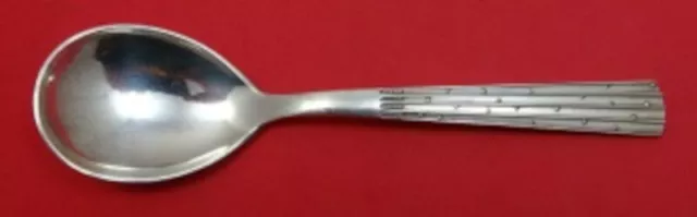 Champagne by Orla Vagn Mogensen Danish Sterling Silver Sugar Spoon 5" Serving