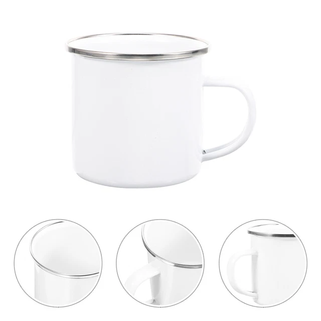Fahrt Emaille Wasserbecher Kaffeetasse Handheld Water Cup Camping Email Cup Outd