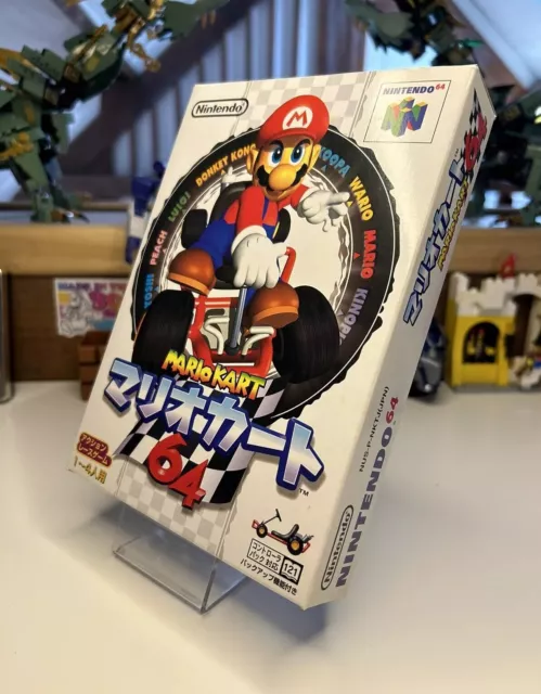 Mario Kart 64 In Box NUS-P-NKTJ(JPN) Japan Edition Nintendo 64
