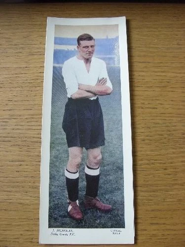 c1934-1936 Topical Times Panel Portrait: Derby County - Nicholas, J [Full Colour