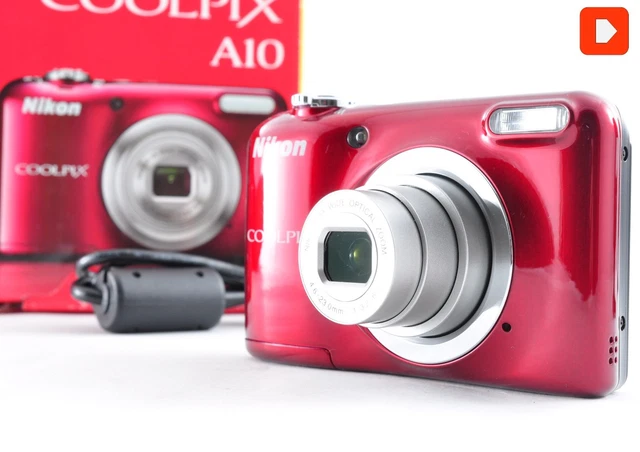 NIKON COOLPIX A10 16.1 Mp Digital Camera New In Box $165.00