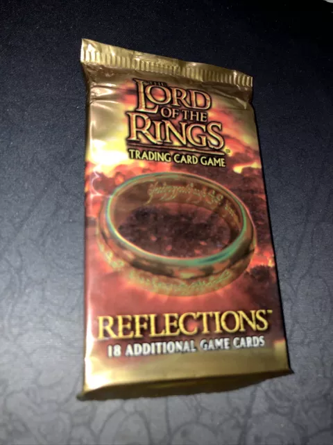 The Lord of the Rings LOTR CCG / TCG Reflections booster pack sealed x1 RARE