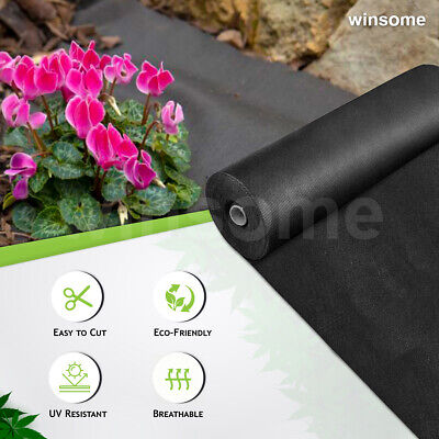 Weedcontrol Fabric Heavy-duty Membrane Ground Garden Cover Sheet Landscape Mat 3