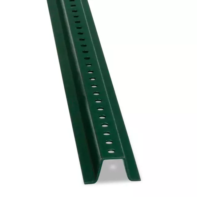 Smartsign U-Channel Sign Post, Heavy Duty | 6' Tall Baked Enamel Steel Post