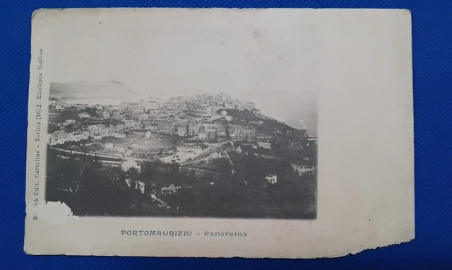 1900 _ Portomaurizio _ Panorama.