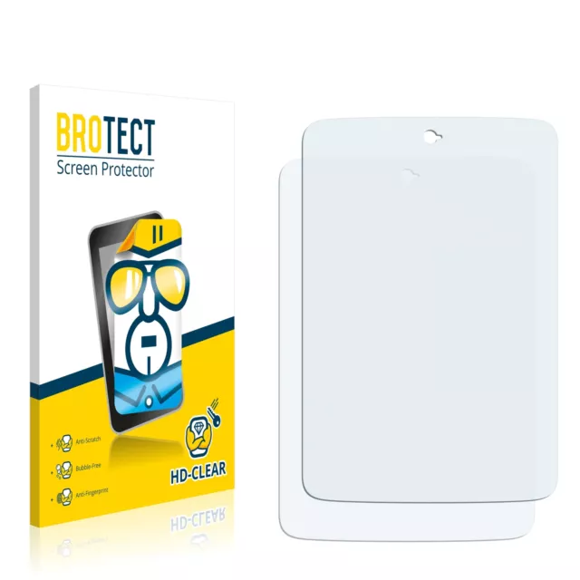 2x Screen Protector for Sunstech TAB785DUAL Clear Protection Film