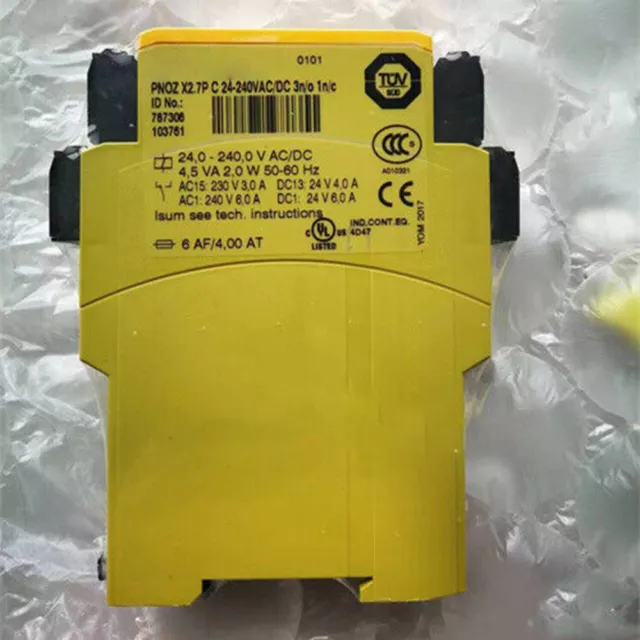 Safety Relay 24-240V PNOZ X2.7P C 787306 For Pilz