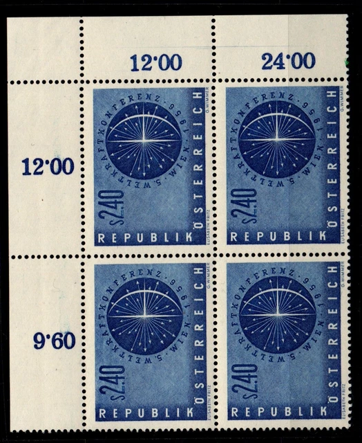 Österreich 1026 postfrisch als 4er Einheit #GO809
