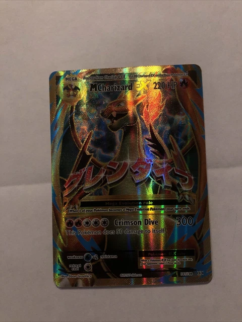 MEGA CHARIZARD EX Full Art Ultra Rare XY Evolutions 101/108 £51.65 ...