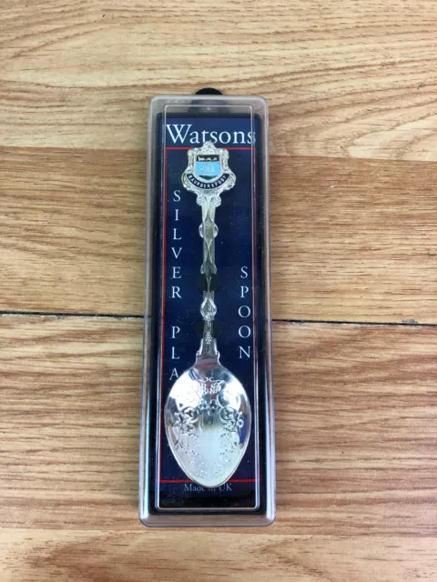 WATSONS SILVER PLATED Spoon Saundersfoot Souveir 10.79 PicClick UK