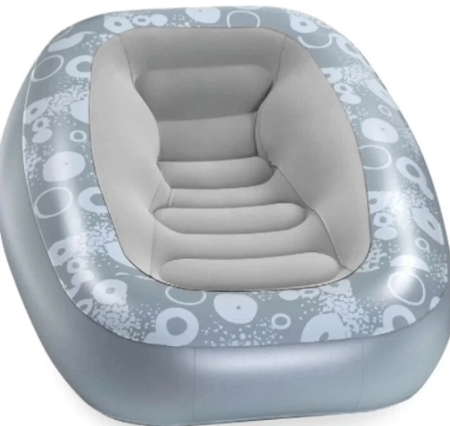 Tumbona deportiva Bestway Chaise, silla inflable más larga cubo cómodo de lujo.