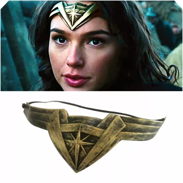 Wonder Woman Tiara Crown Cosplay Headband DC Comic Fancy Dress *1 DAY DISPATCH*