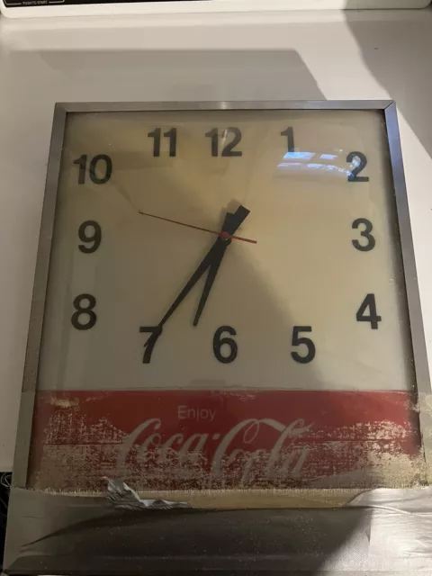 Vintage 1970’s Coca-Cola Light-Up Clock