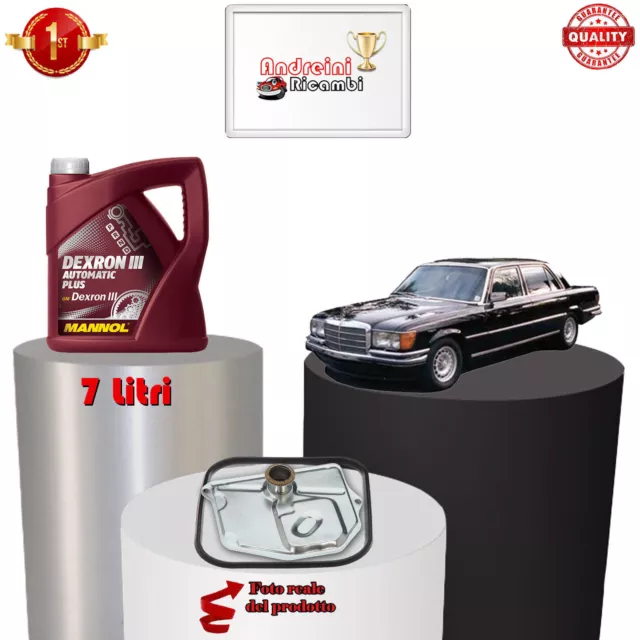 Kit Filtro Cambio Auto E Olio Mercedes Classe S W116 450 Sel 210Kw 1977 ->307310