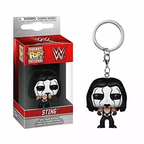 Wwe Wrestling Sting Funko Bolsillo Pop! Llavero Mini Vinilo Llavero Figura Nuevo