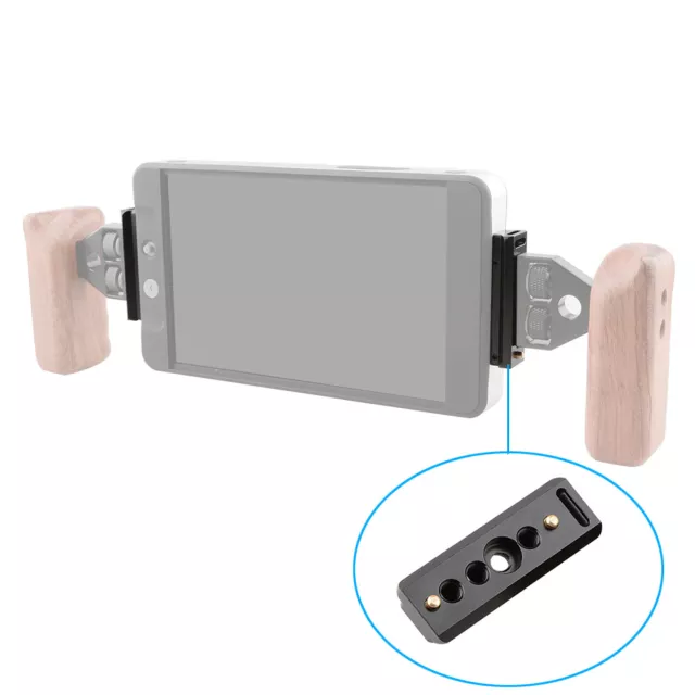 CAMVATE Aluminum Quick Release NATO Rail 58mm For SmallHD 700 Monitor Series 2