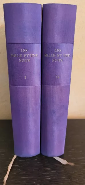 Rare édition des Mille et une nuits (2 tomes)