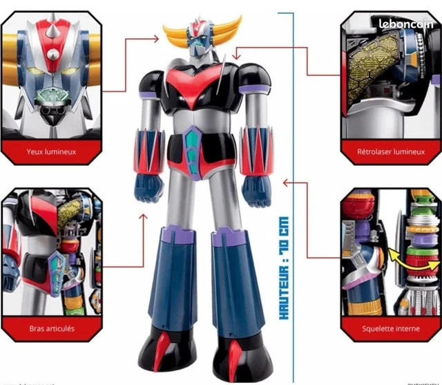 Collection Hachette - Robot UFO Goldorak 70cm à Construire, Go Nagai, Neuf