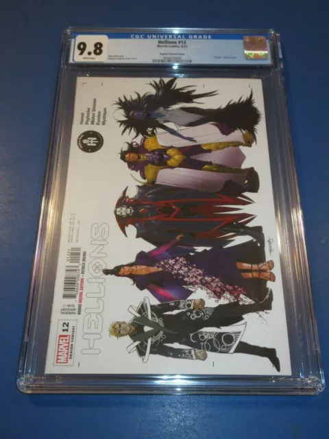 Hellions #12 Design Variant CGC 9.8 NM/M Gorgeous Gem Wow X-men