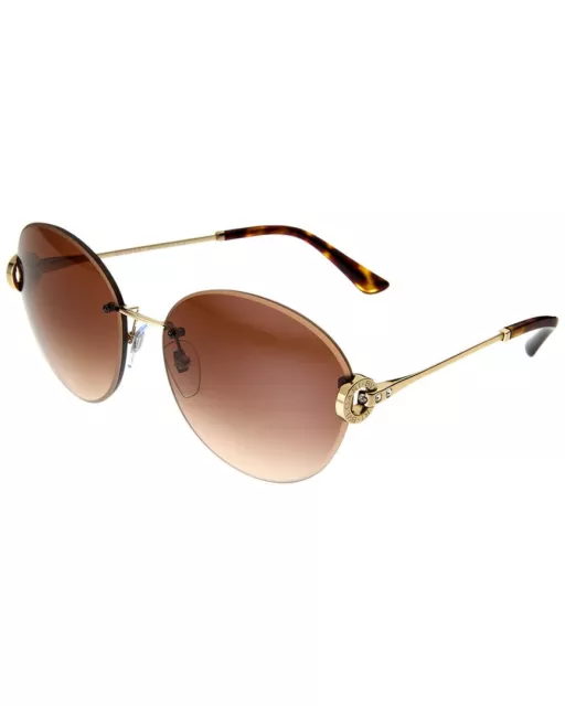 Bulgari Women's Bv6091b 61Mm Sunglasses Women's Gold