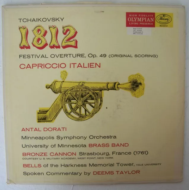 Peter Tchaikovsky (1840-1893) • 1812 LP