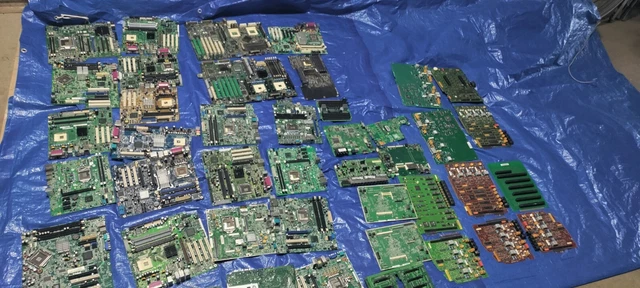 50 LBS Pounds of Scrap Computer Motherboard Some Telcom for metals Recovery #4 50 LBS Pounds of Scrap Computer Motherboard Some Telcom for metals Recovery #4