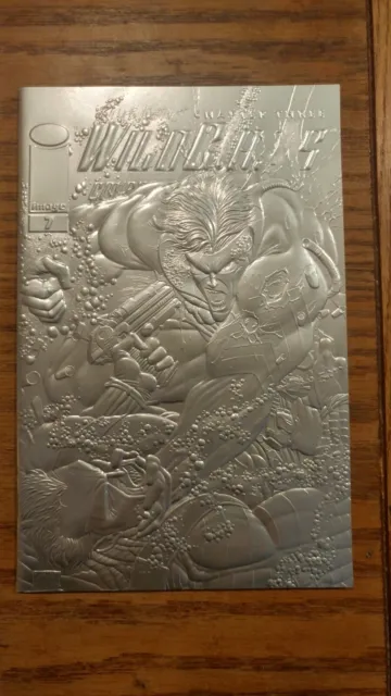 WILDCATS #7 PLATINUM Edition Embossed Foil Variant Cover NMT Image 1994 Jim Lee