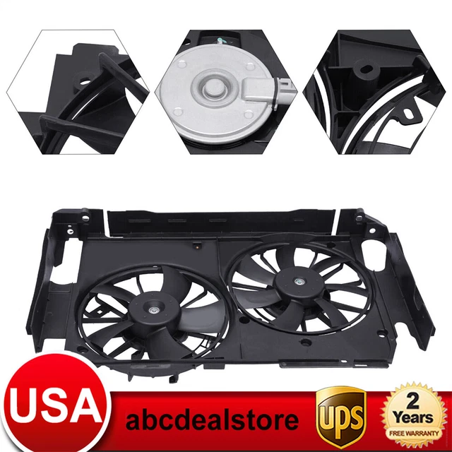 Dual Radiator Cooling Fan Assembly For Toyota Avalon 2005-2012 & Camry 2001-2007