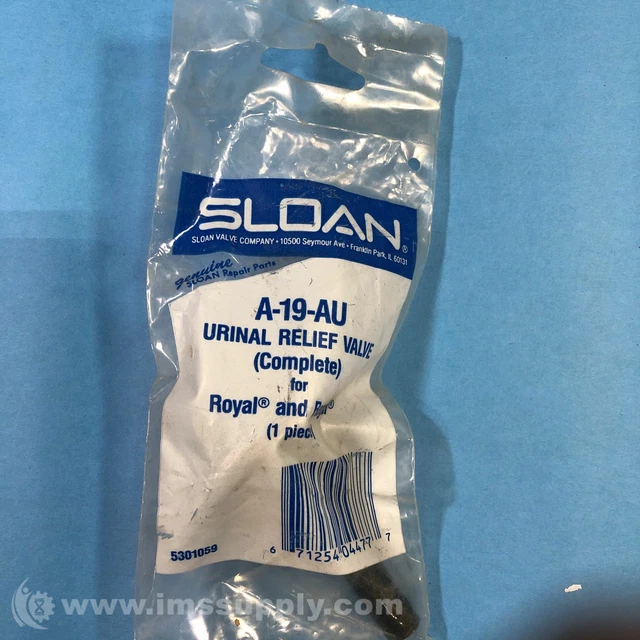 SLOAN A19AU URINAL Relief Valve, Black, 1.5 GPF Diaphragms FNFP 6.90