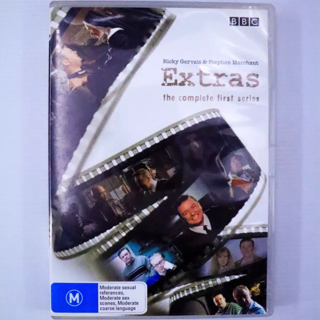 Extras: The Complete First Series (DVD, 2005) Comedy Drama - Ricky Gervais - R4