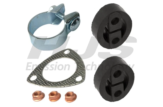 HJS Kit Montaggio Silenziatore 82 14 9069 Silenziatore Medio per Opel Agila H00