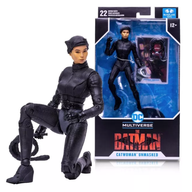 THE BATMAN SELINA Kyle CATWOMAN Unmasked Action Figure DC Comics