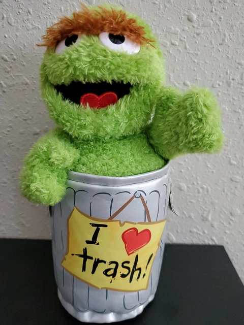 APPLAUSE SESAME STREET OSCAR THE GROUCH 12 Plush STUFFED ANIMAL Toy applause-sesame-street-oscar-the-grouch-12-plush-stuffed-animal-toy