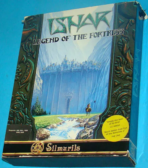 Ishar - Legend of the Fortress - Commodore Amiga 500 A500 - PAL Big Box