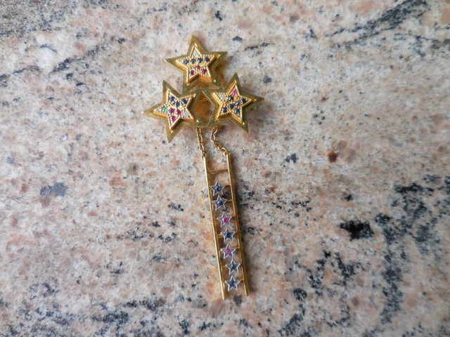 Ladder to Heaven Costume jewelry pin