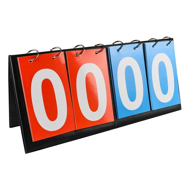 Universal Scoreboard Metall PU Leder Überzug Stoff Fußball
