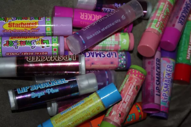 Lot Of 3 Lip Smacker By Bonne Bell Pick Your Favorite New/Unsealed/Rare + Gift
