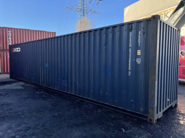 40 DC HV Seecontainer Lagercontainer Materialcontainer Frankfurt (Main)