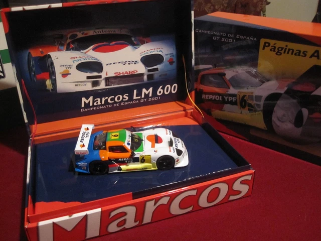 FLY A28 MARCOS LM 600 - Spanish GT Championship 2001 SLOT CAR 1/32
