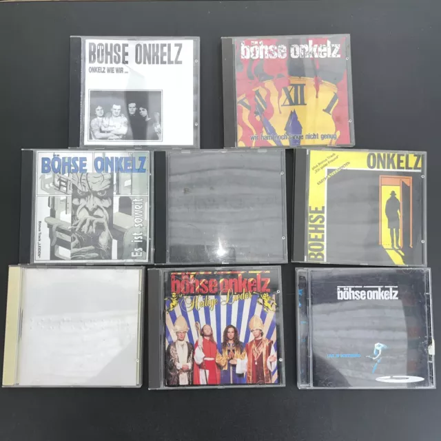 Böhse Onkelz CD Sammlung 8 Alben