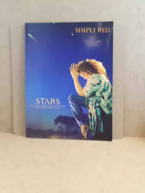 songbook SIMPLY RED Stars, 1991