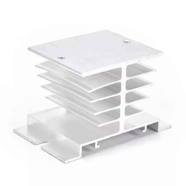Aluminum Heat Sink SSR Solid State Relay Small Heat Dissipati~F6