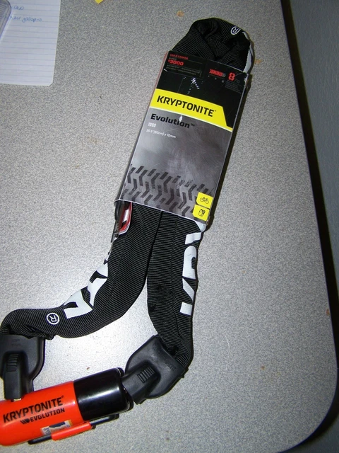 Kryptonite Evolution Chain Lock Series 4 1090  8/10 Security Rating