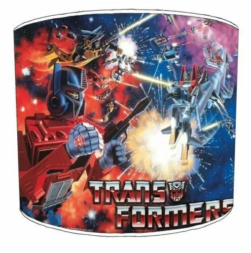 Transformers Lampshades, Ideal To Match Transformers Wallpaper.