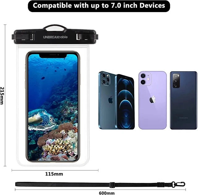 Pochette Étanche Smartphone Sac étanche IPX8 pour Téléphone iPhone  Samsung