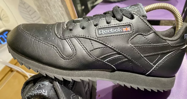 REEBOK CLASSIC LEATHER Royal Glide Womens Trainers Pink DV8886 UK3