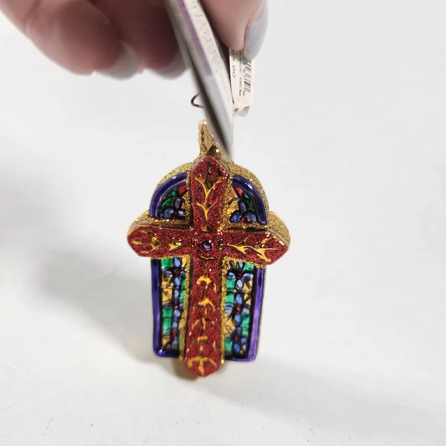 Christopher Radio Chapel Luminance Cross Ornament