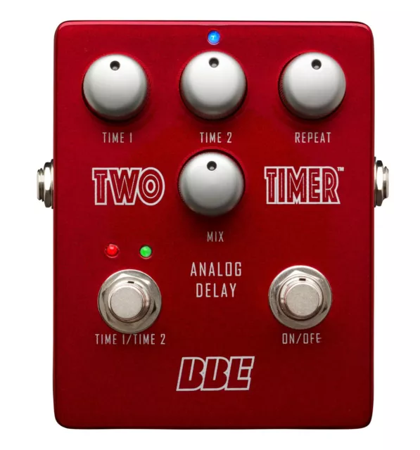 BBE Two Timer TT-2 Dual-Mode Analog Delay Guitar Effects Pedal 2